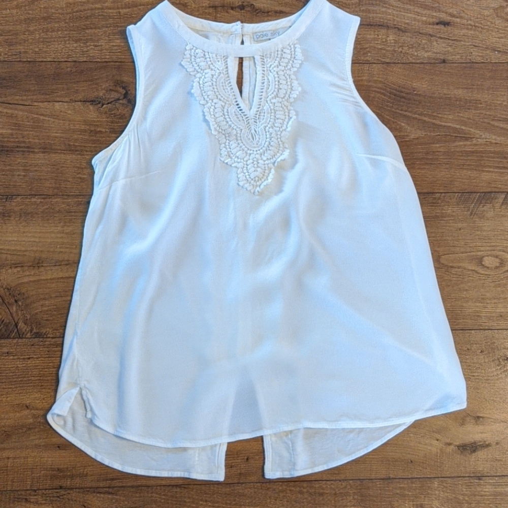 Pale Sky tank top